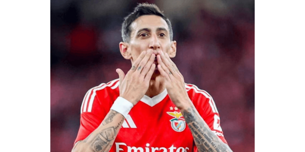 Di Maria skóroval dvakrát, Benfica stíhá lídra